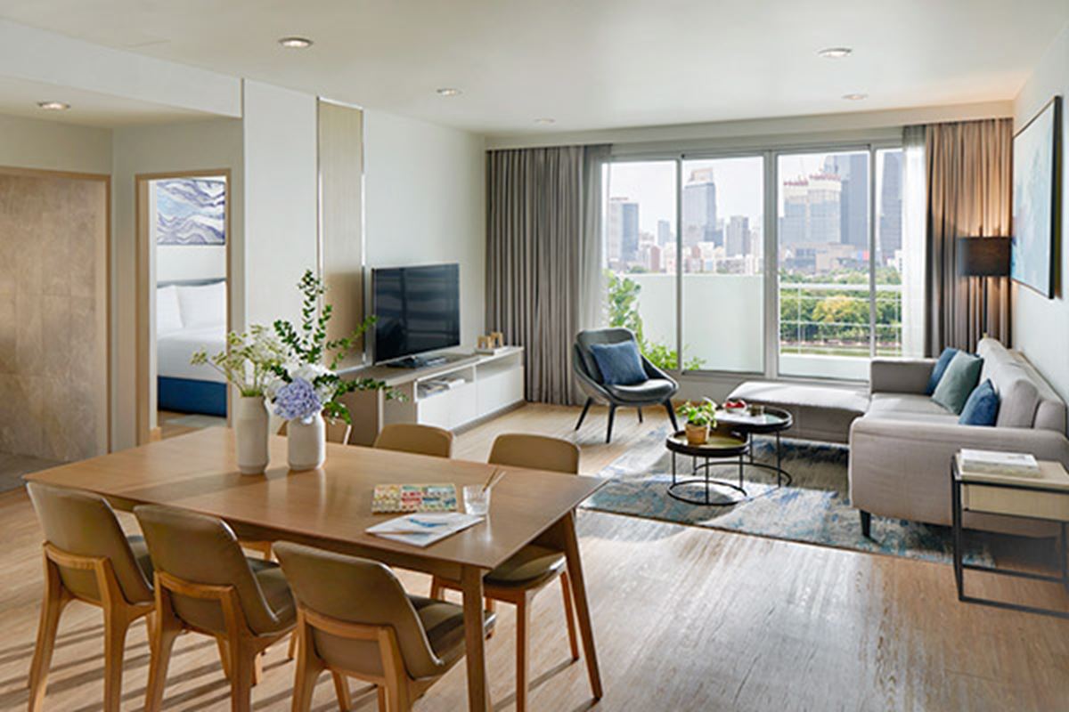 Three Bedroom Lakeview - 샤마 레이크뷰 아속 방콕