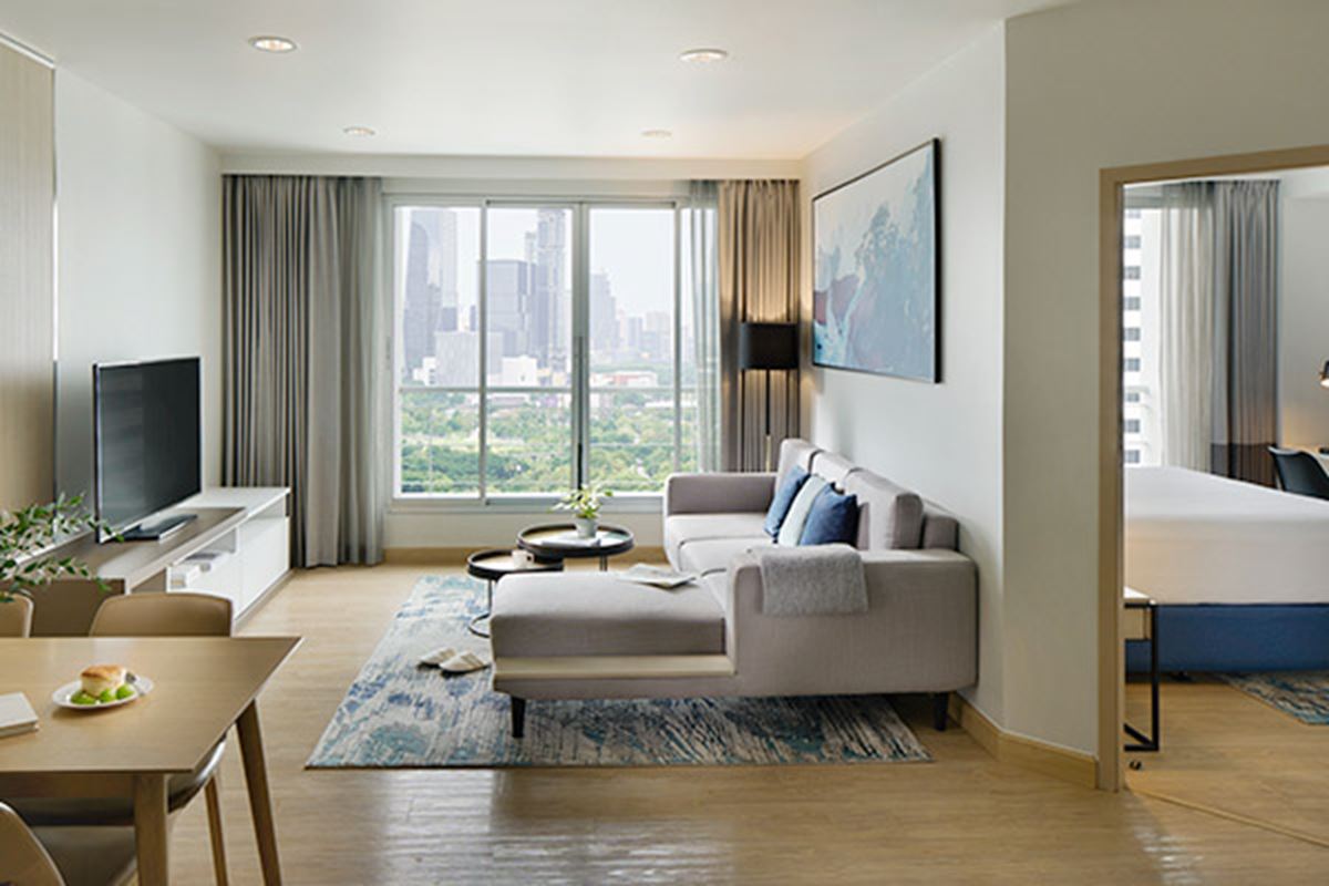 Two Bedroom Lakeview - 샤마 레이크뷰 아속 방콕