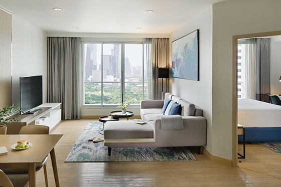 Two Bedroom Lakeview - 샤마 레이크뷰 아속 방콕